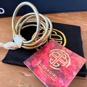 BuDhaGirl Gold Bangle Bracelet Set